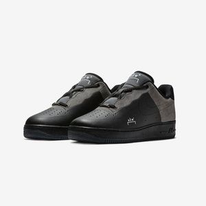 Nike Air Force 1 X A Cold Wall Black Grey Flyleather Limited Edition
